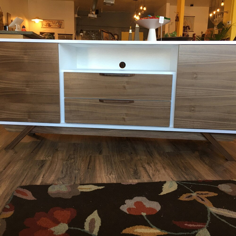 72" Bespoke Media Console - 2 Doors, 2 Drawers - Two Toned