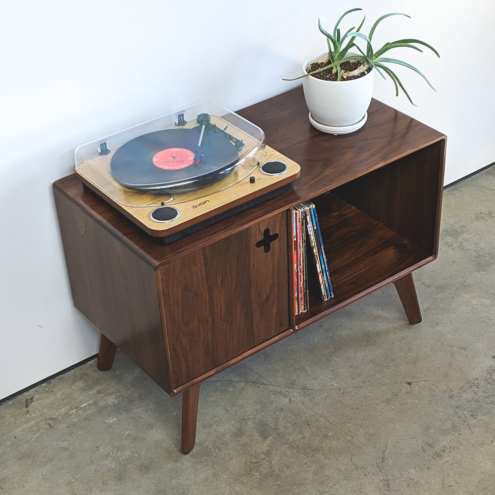 CREDENZA PLUS - 35" Walnut Console, Modern sideboard, Mid Century Buffet