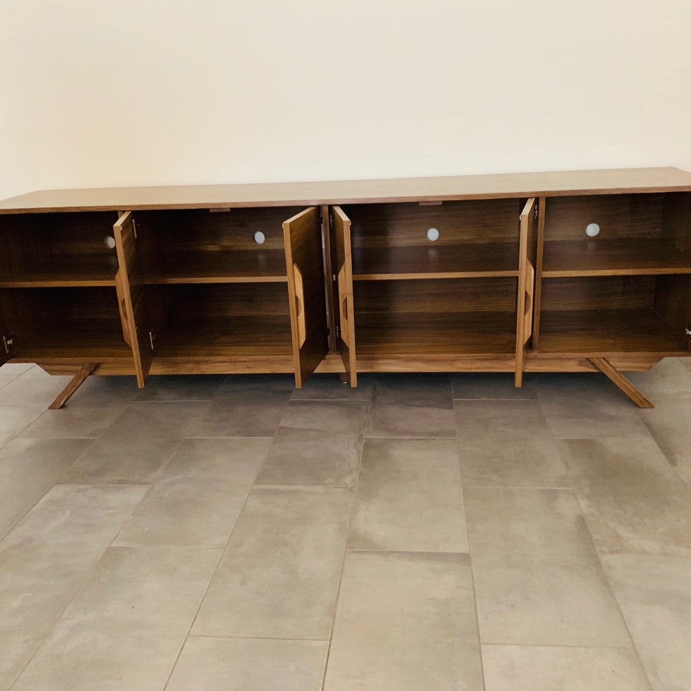 96" Bespoke Statement Credenza - 6 Doors - Customize to Your Unique Style