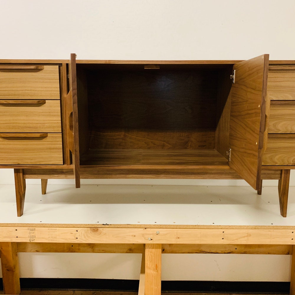 72" Bespoke Statement Credenza - 2 Doors, 6 Drawers - Customize to Your Unique Style