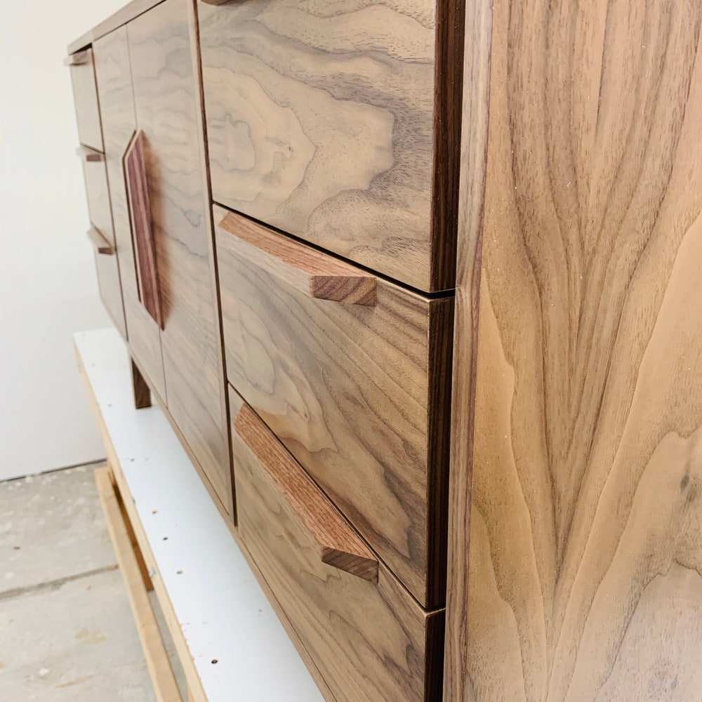 60" Bespoke Statement Credenza - 4 Doors, 6 Drawers - Customize to Your Unique Style