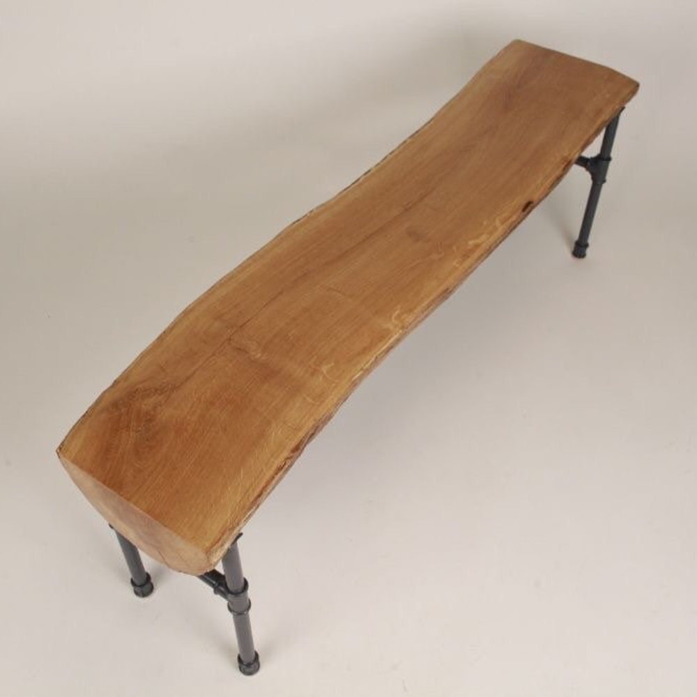 Industrial bench, reclaimed wood bench,rustic bench, farmhouse bench