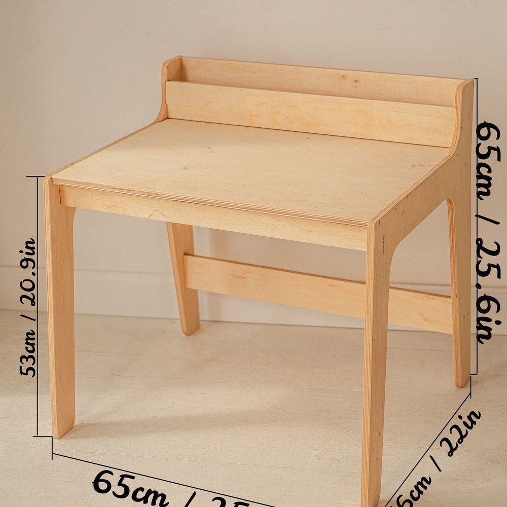 Board game table and chair, Montessori furniture, Desk organizer for Toddler, Custom play table, Kids activity table