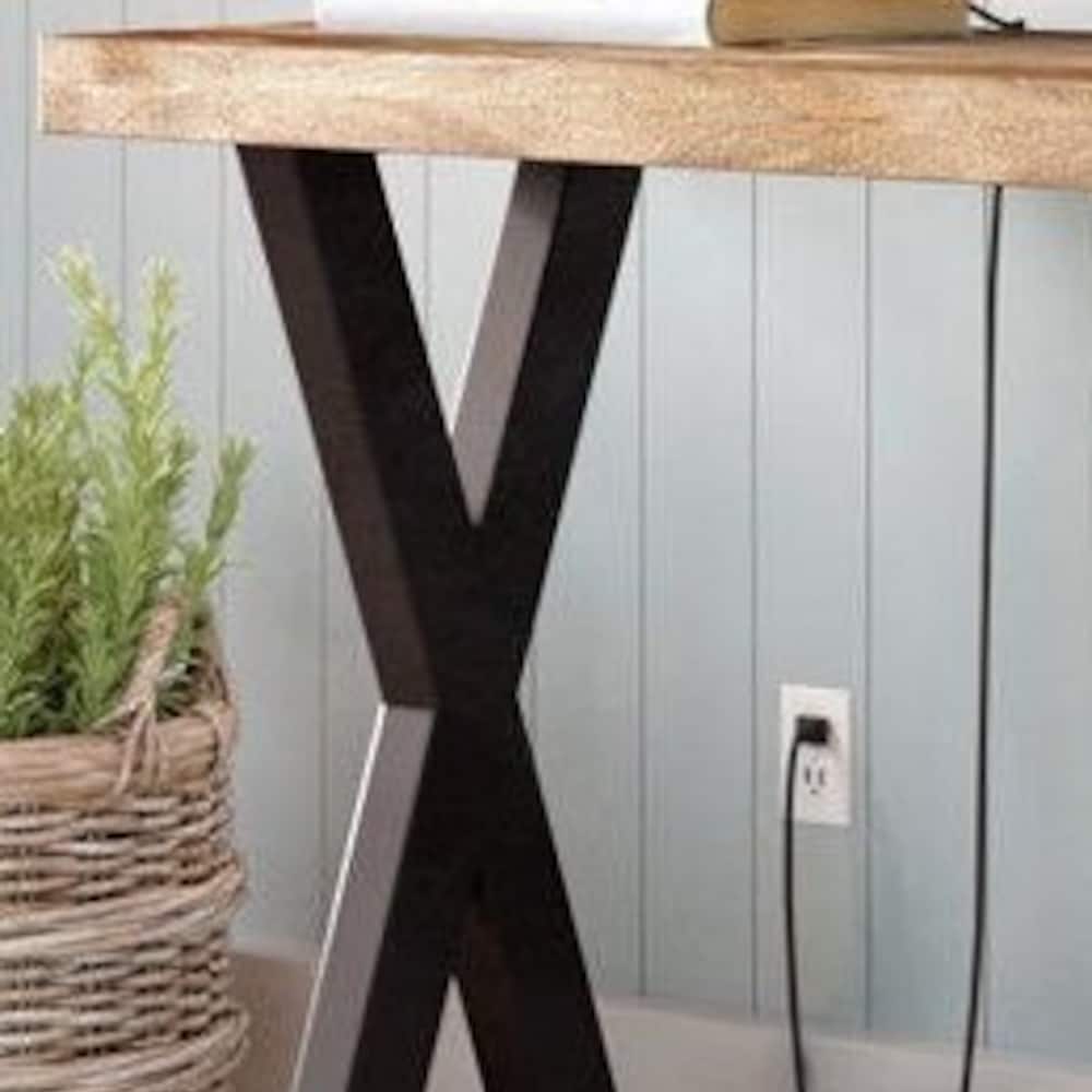 Console/sofa/Entrway table Rustic custom reclaimed Wood/Wooden/Solid/Live edge/slab luxury end/side/foyer/entry/kitchen/coffee/sehpa/ table