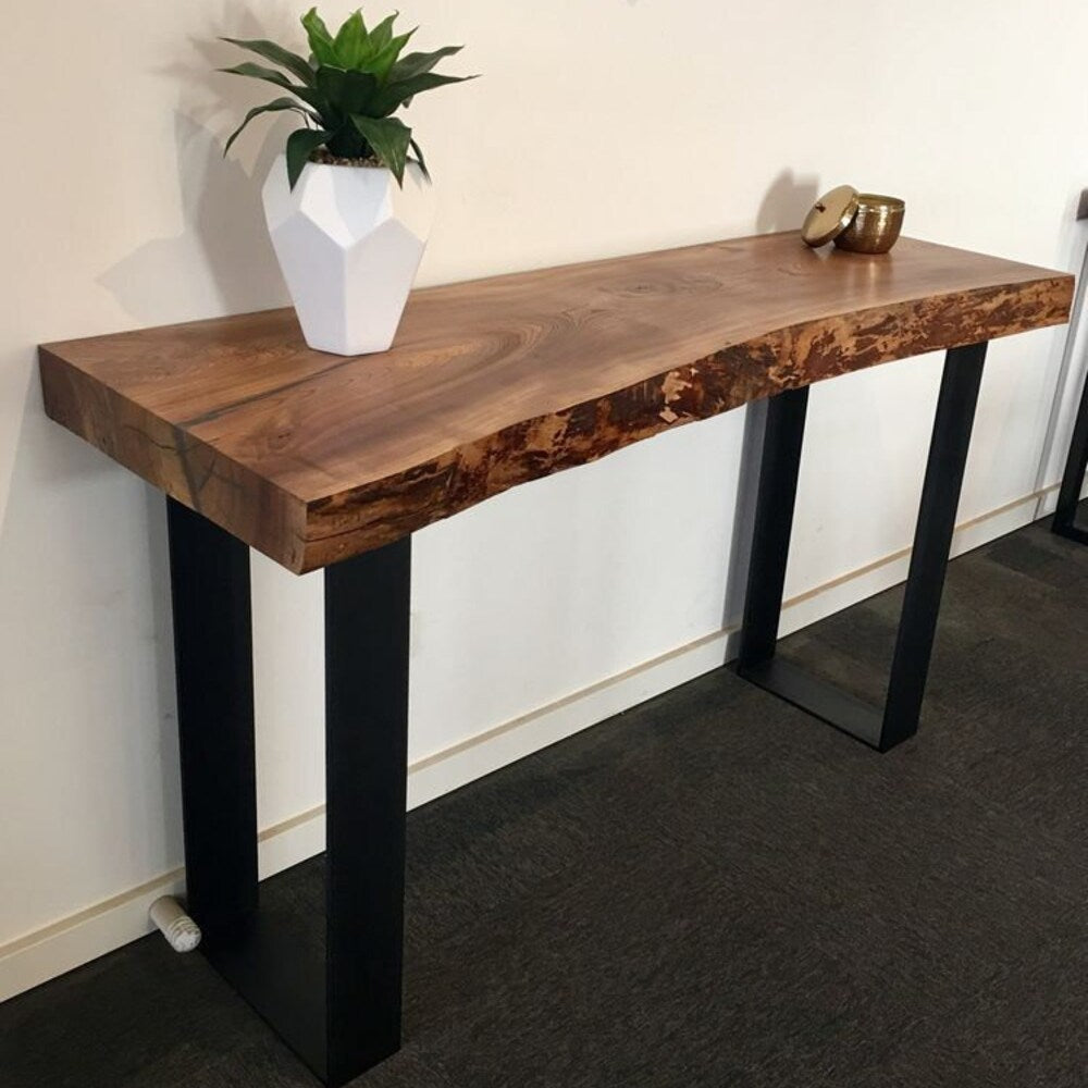 Console/sofa/Entrway table Rustic custom reclaimed Wood/Wooden/Solid/Live edge/slab luxury end/side/foyer/entry/kitchen/coffee/sehpa/ table