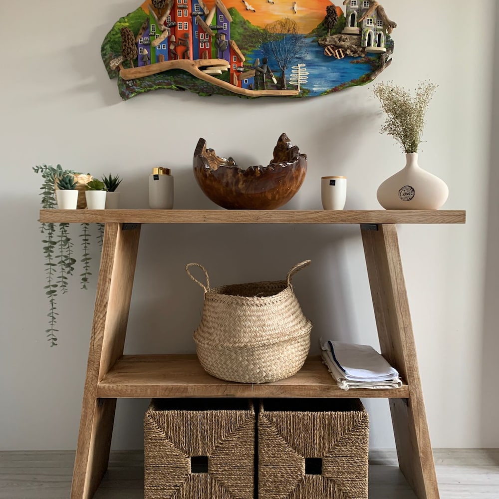 Console/sofa/Entrway table Rustic custom reclaimed Wood/Wooden/Solid/Live edge/slab luxury end/side/foyer/entry/kitchen/coffee/sehpa/ table