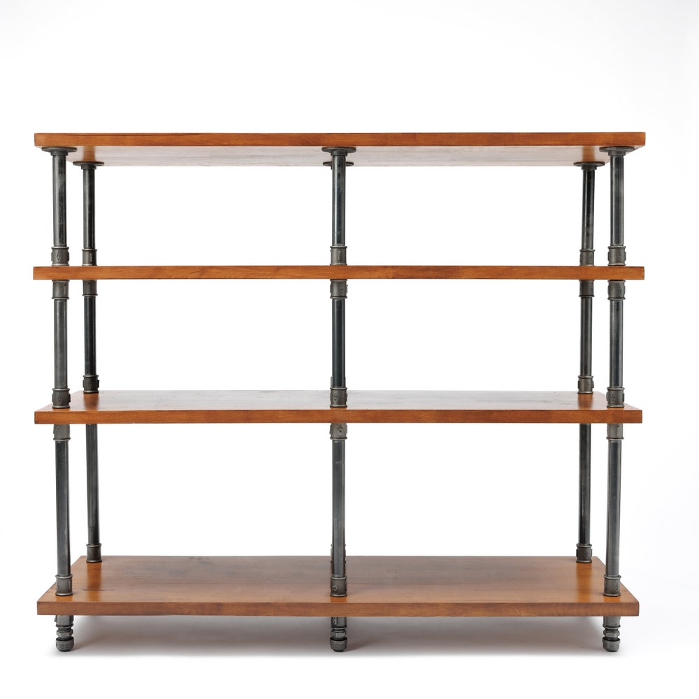 4 in 1 Registered design stand, 4 Tier Industrial Pipe Stand, Record player stand, Vinyl record storage, Record cabinet, Record  console
