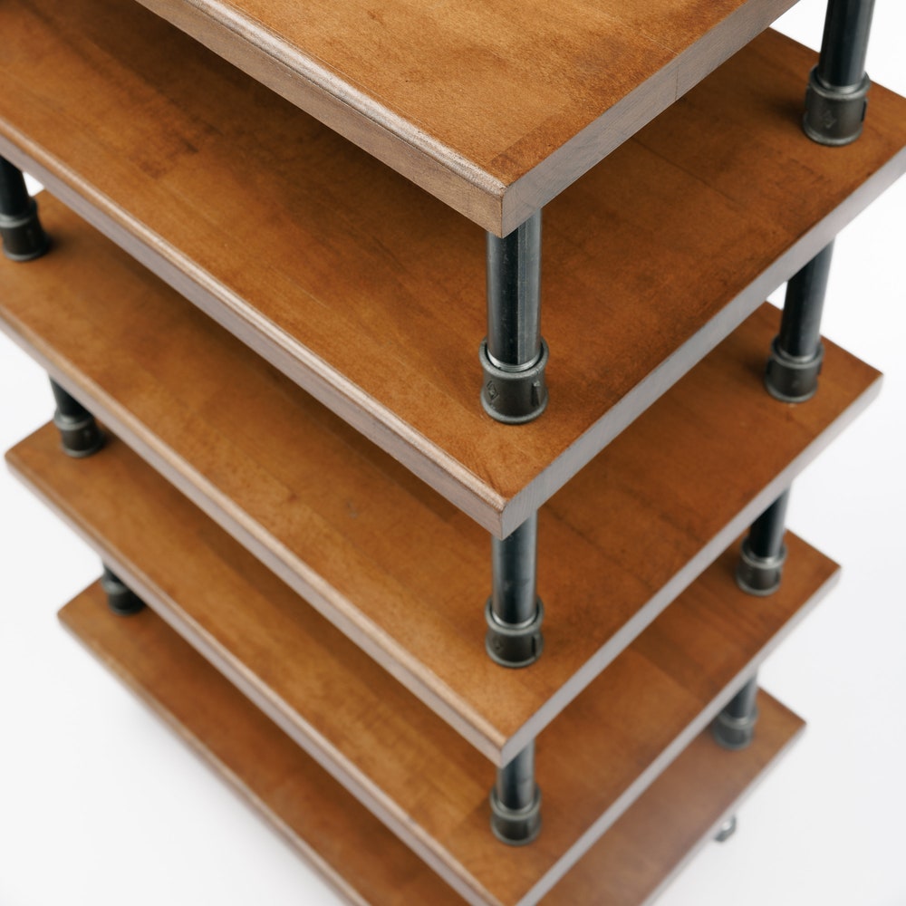 4 in 1 Rack variation, Registered design stand, 5 Tier Pipe stand, Turntable Stand, Vinyl storage, Record cabinet, player console