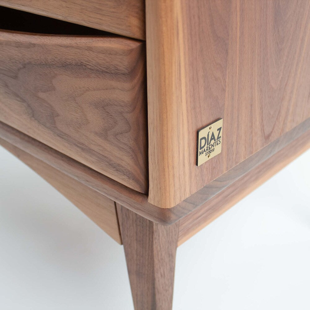 walnut nightstand walnut console tabel smalle mid century entryway table mid century console table walnut bedside table table chevet paire