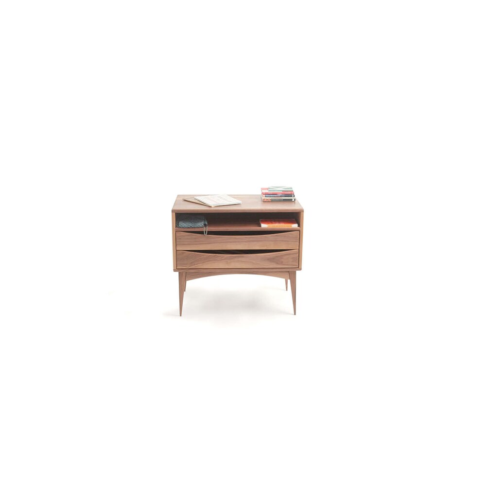 walnut nightstand walnut console tabel smalle mid century entryway table mid century console table walnut bedside table table chevet paire