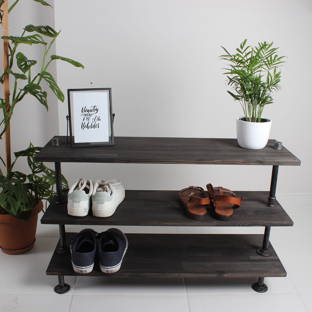 shoe storage - Entryway Organizer- Shoe Organizer - Shoe Rack - Entryway Bench - Entryway furniture - Sneaker Storage