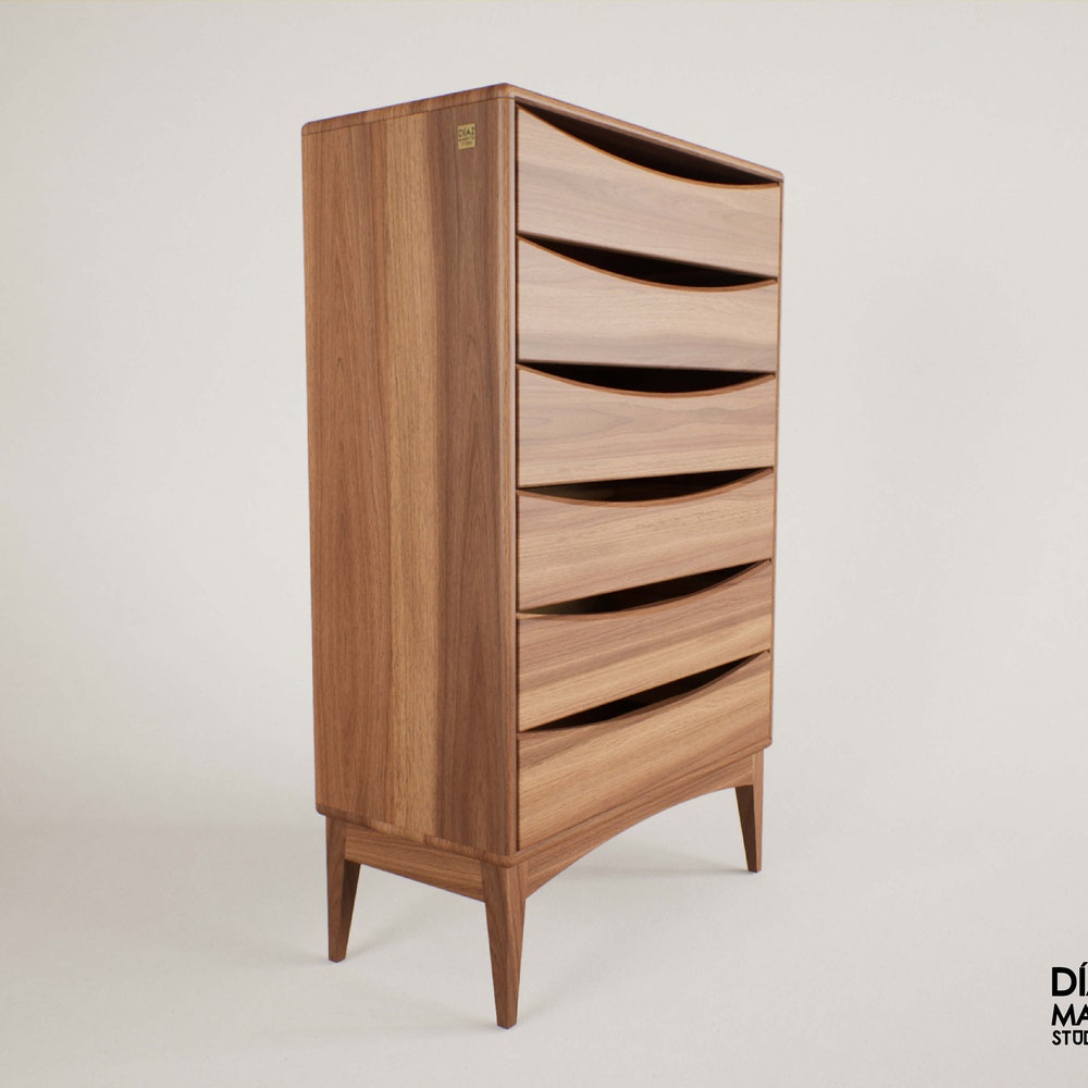 Chest of drawers, Bedroom drawers, Chiffonier, Secreter, Dresser, Large chest of drawers, Storage chest