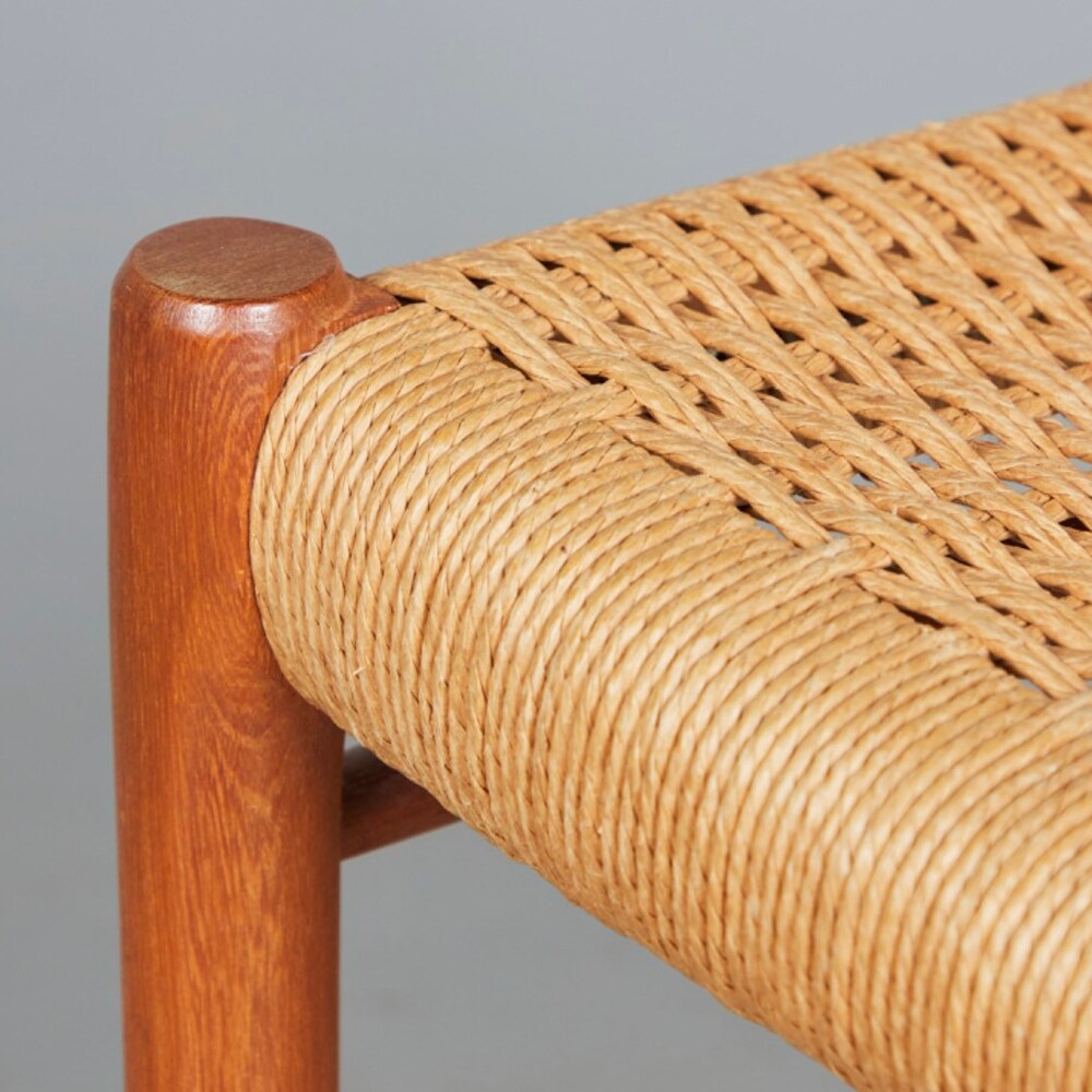1 of 6 Niels Otto Møller chair Danish Teak Chairs, Model 75, 60s, Midcentury furniture, designer Dining Chair, made in Denmark, boho scandi