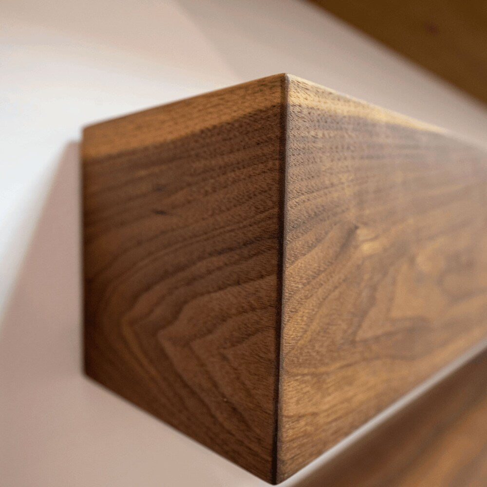 Walnut Box Mantel, Box Mantel, Floating Mantel, Wooden Floating, Wooden Mantlepiece, Fireplace Mantel, Living Room Mantel