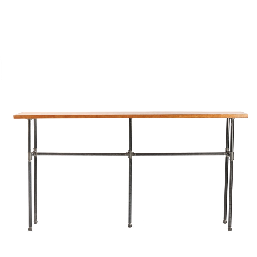 Solid wood Entryway Table, Console, Entryway Furniture,  Industrial Decor,  Rustic Decor, Industrial Pipe, Handmade, Hall table