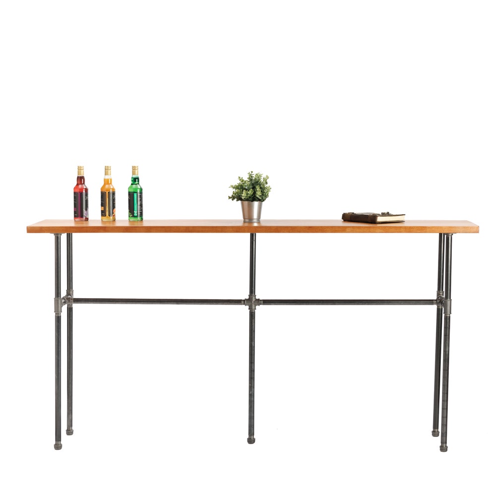 Solid wood Entryway Table, Console, Entryway Furniture,  Industrial Decor,  Rustic Decor, Industrial Pipe, Handmade, Hall table