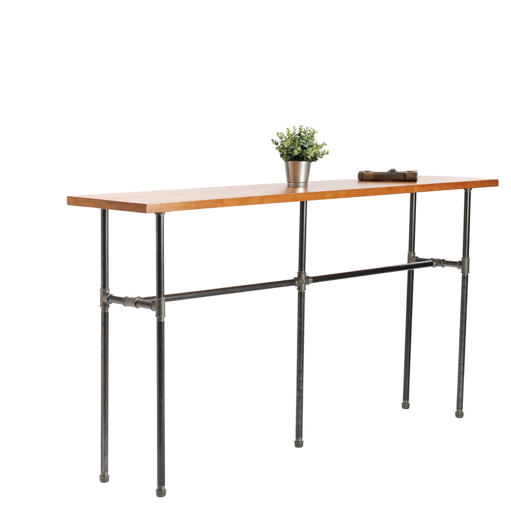 Solid wood Entryway Table, Console, Entryway Furniture,  Industrial Decor,  Rustic Decor, Industrial Pipe, Handmade, Hall table