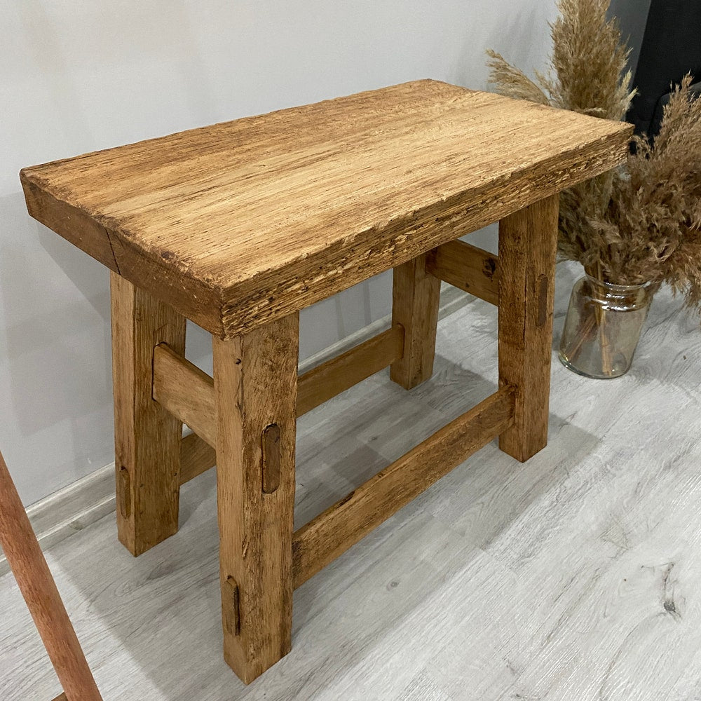 Console/sofa/Entrway table Rustic custom reclaimed Wood/Wooden/Solid/Live edge/slab luxury end/side/foyer/entry/kitchen/coffee/sehpa/  bench