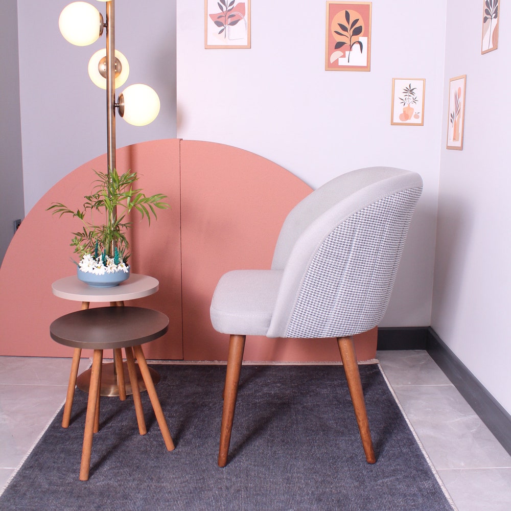 Comfy Dining Wooden Chair for Living Room - Color Options - Customize Handcrafted Furniture - Flexible color Options