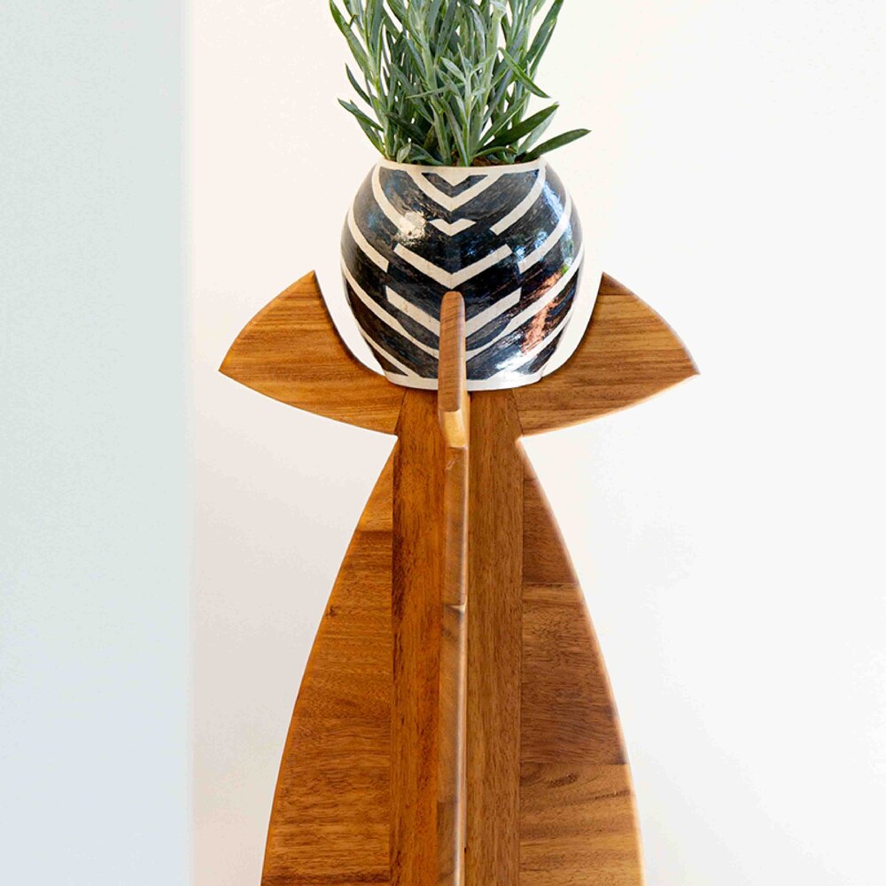 Wedding Gift Wood Plant Stand Office Decor Tall Plant Stand Garden Ornament Plant Stand Indoor Succulent Planter Raised Garden Bed Garden