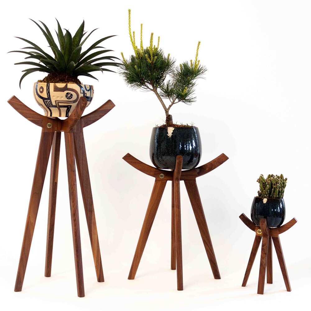 Wooden Plant Stand Plant Stand Indoor Tall Plant Stand Tiered Plant Stand Wedding Gift Farmhouse Decor Garden Decor Gifts For Her Plant Shel