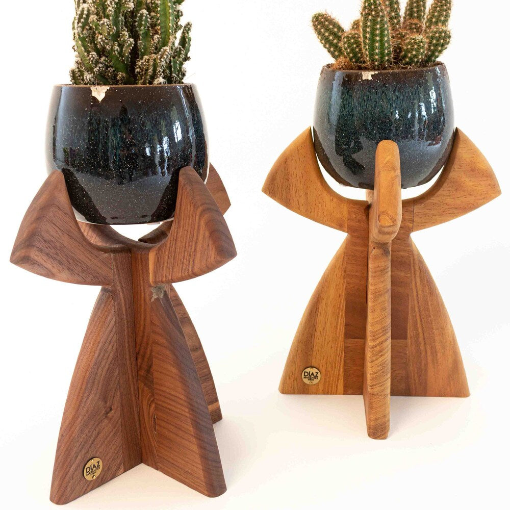 Tiered Plant Stand Office Decor Mom Gift Modern Planter Wooden Plant Stand Air Plant Display Planter Stand Wedding Decor Garden Decor Plants