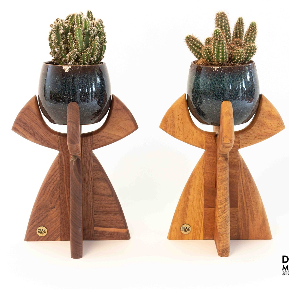 Wooden Plant stand Plant Stand Indoor Planter Stand Tiered Plant Stand Mom Gift Office Decor Gifts For Her Plant Lover Gift Wedding Gifts