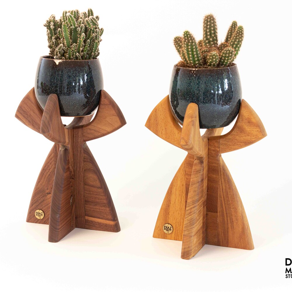 Wooden Plant stand Plant Stand Indoor Planter Stand Tiered Plant Stand Mom Gift Office Decor Gifts For Her Plant Lover Gift Wedding Gifts