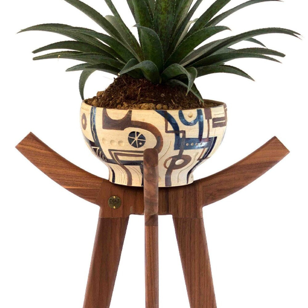 Wooden Plant Holder Tall Plant Stand Indoor Plant Stand Air Plant Stand Planter Stand Office Decor Garden Decor Farmhouse Decor Teacher Gift