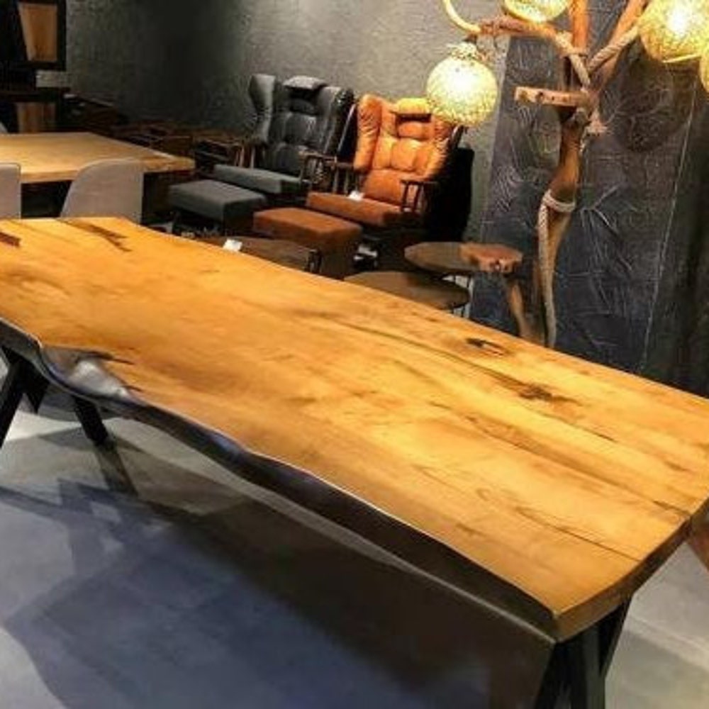 American Black Walnut Table, Live Edge Table, Walnut Table, Custom Table, Dinning Room Table, Garden Table, Kitchen Table, office table