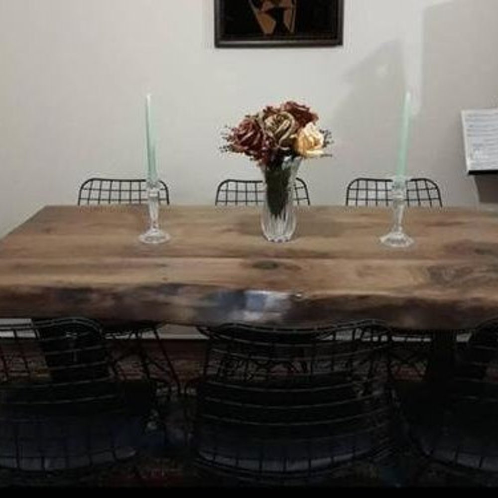 American Black Walnut Table, Live Edge Table, Walnut Table, Custom Table, Dinning Room Table, Garden Table, Kitchen Table, office table