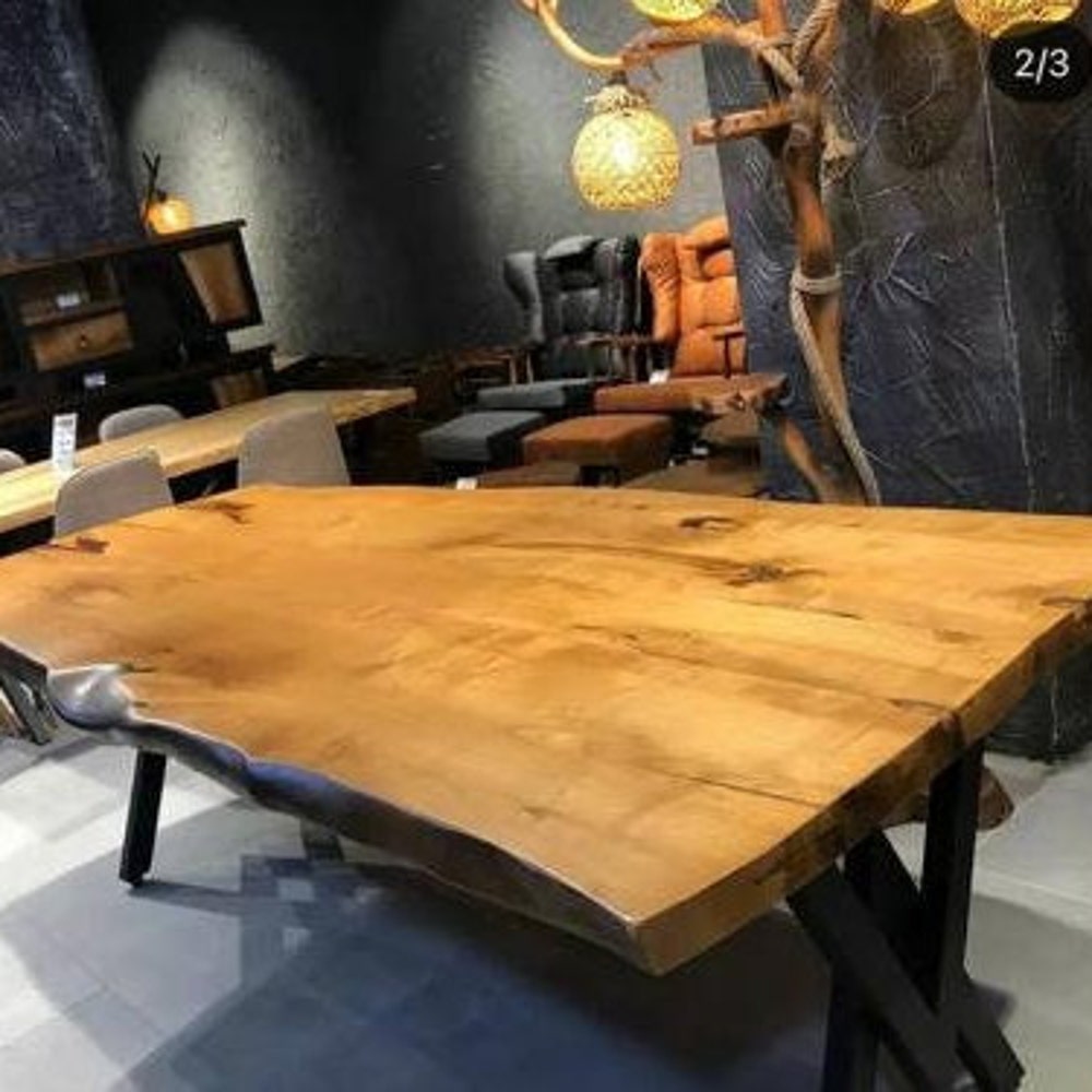 American Black Walnut Table, Live Edge Table, Walnut Table, Custom Table, Dinning Room Table, Garden Table, Kitchen Table, office table
