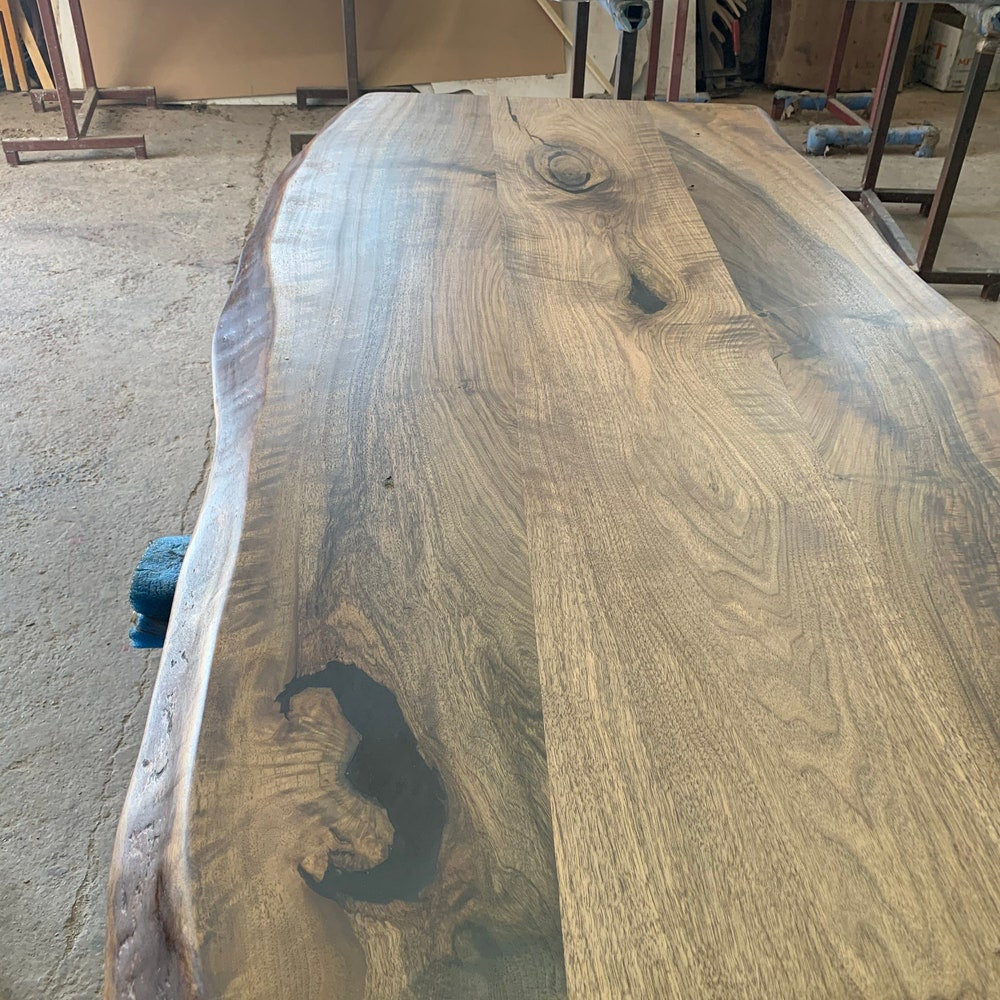 American Black Walnut Table, Live Edge Table, Walnut Table, Custom Table, Dinning Room Table, Garden Table, Kitchen Table, office table