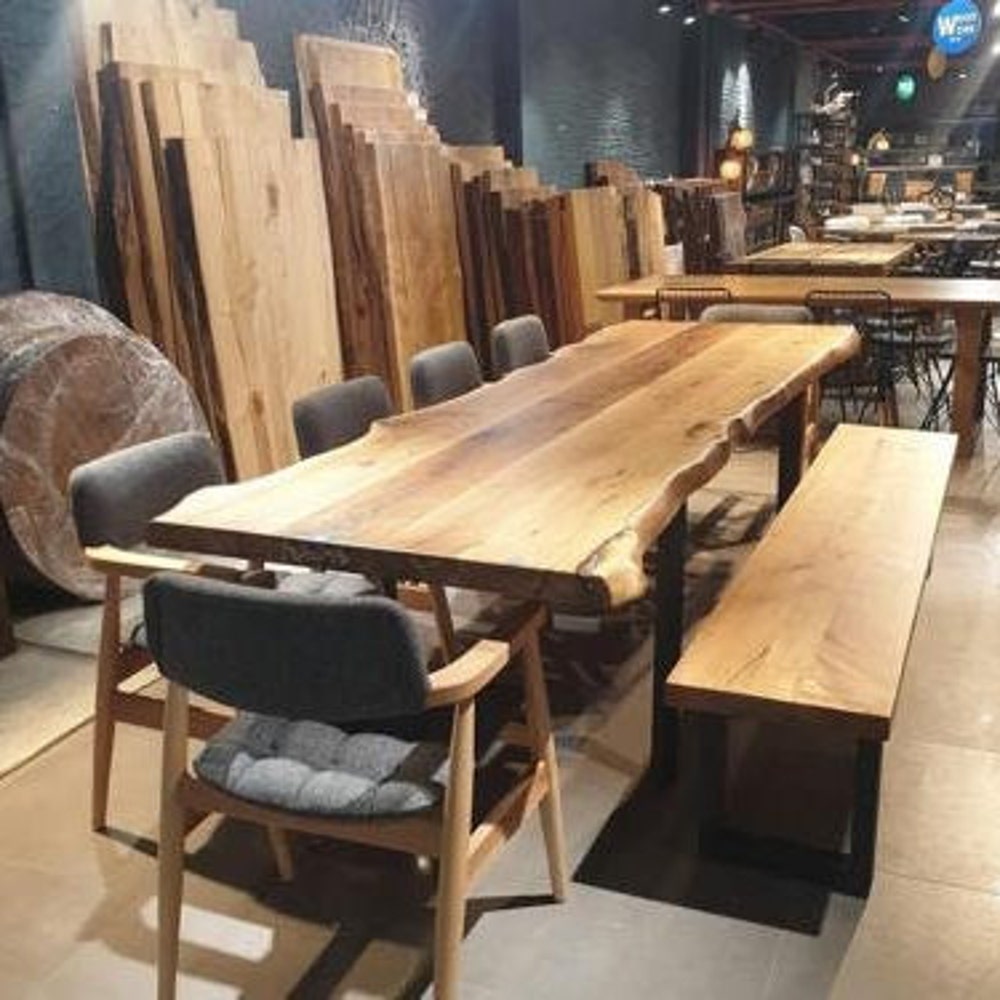 American Black Walnut Table, Live Edge Table, Walnut Table, Custom Table, Dinning Room Table, Garden Table, Kitchen Table, office table