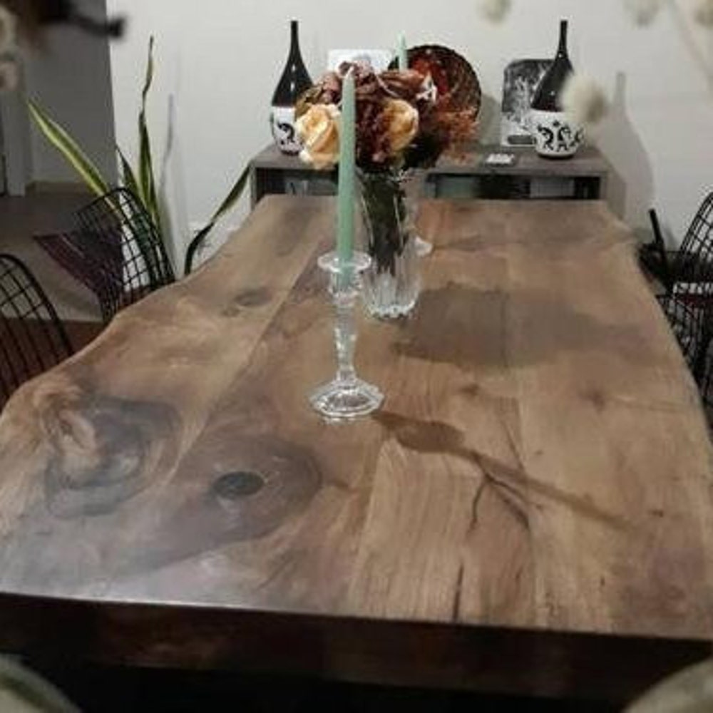 American Black Walnut Table, Live Edge Table, Walnut Table, Custom Table, Dinning Room Table, Garden Table, Kitchen Table, office table