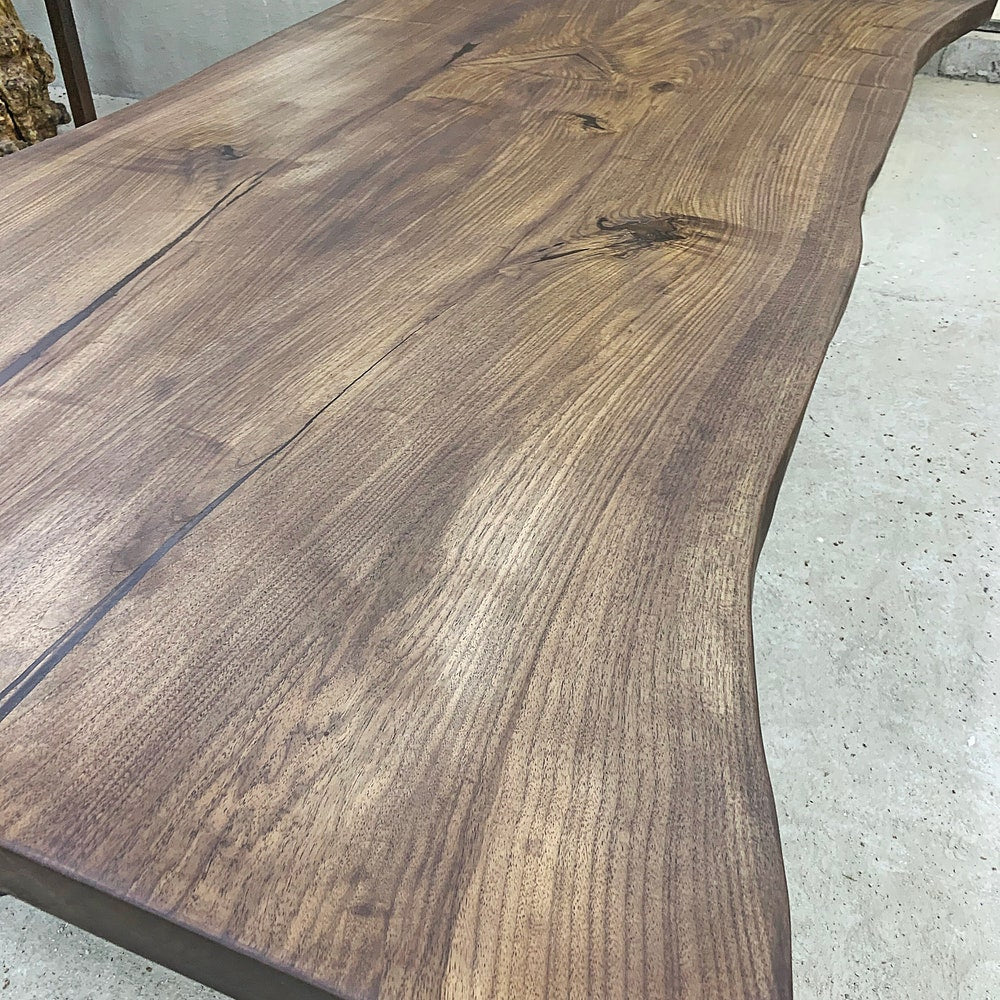 American Walnut Table, Live Edge Table, Walnut Table, Custom Table, Dinning Room Table, Garden Table, Kitchen Table, office table
