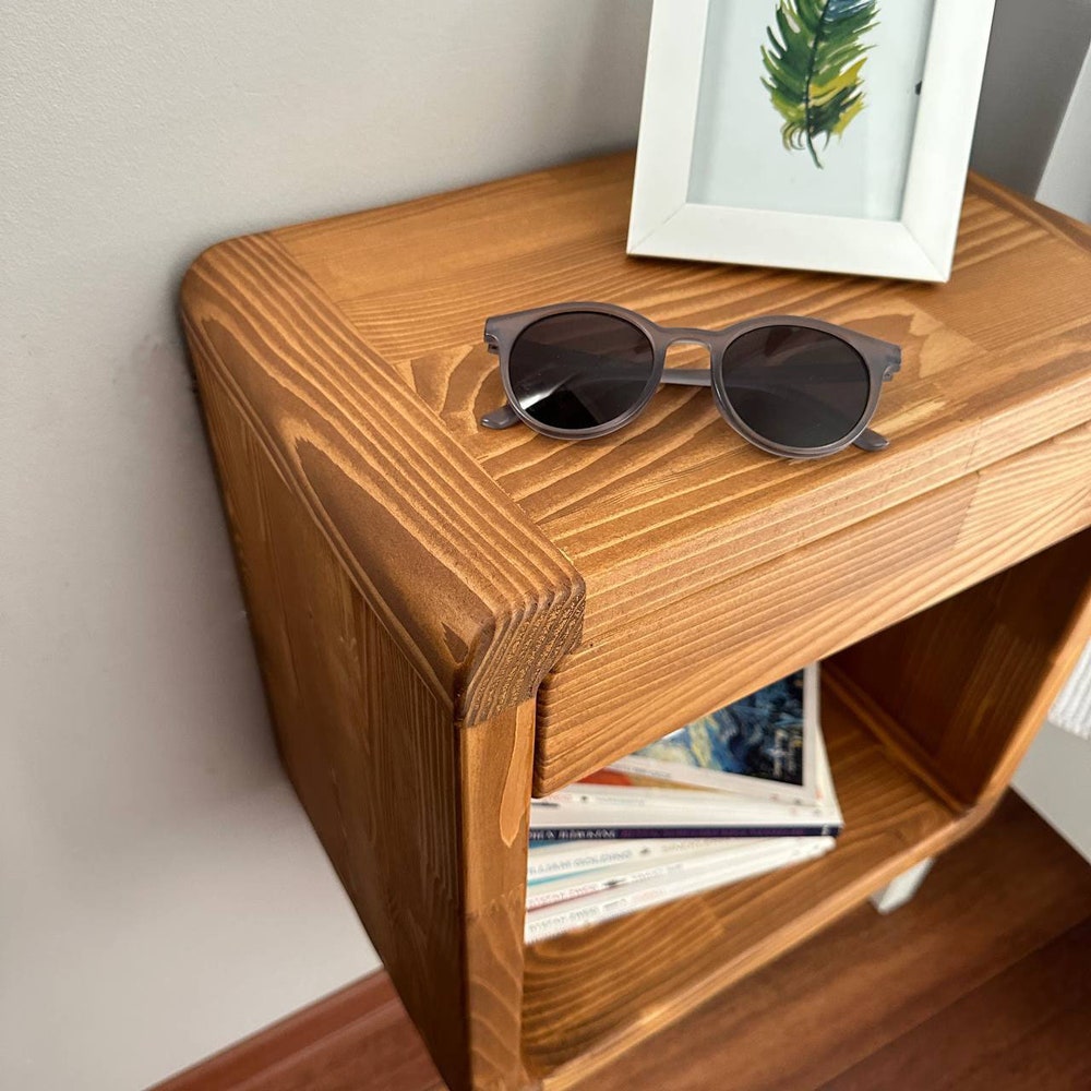 Wall nightstand,Floating Nightstand,Drawer nightstand