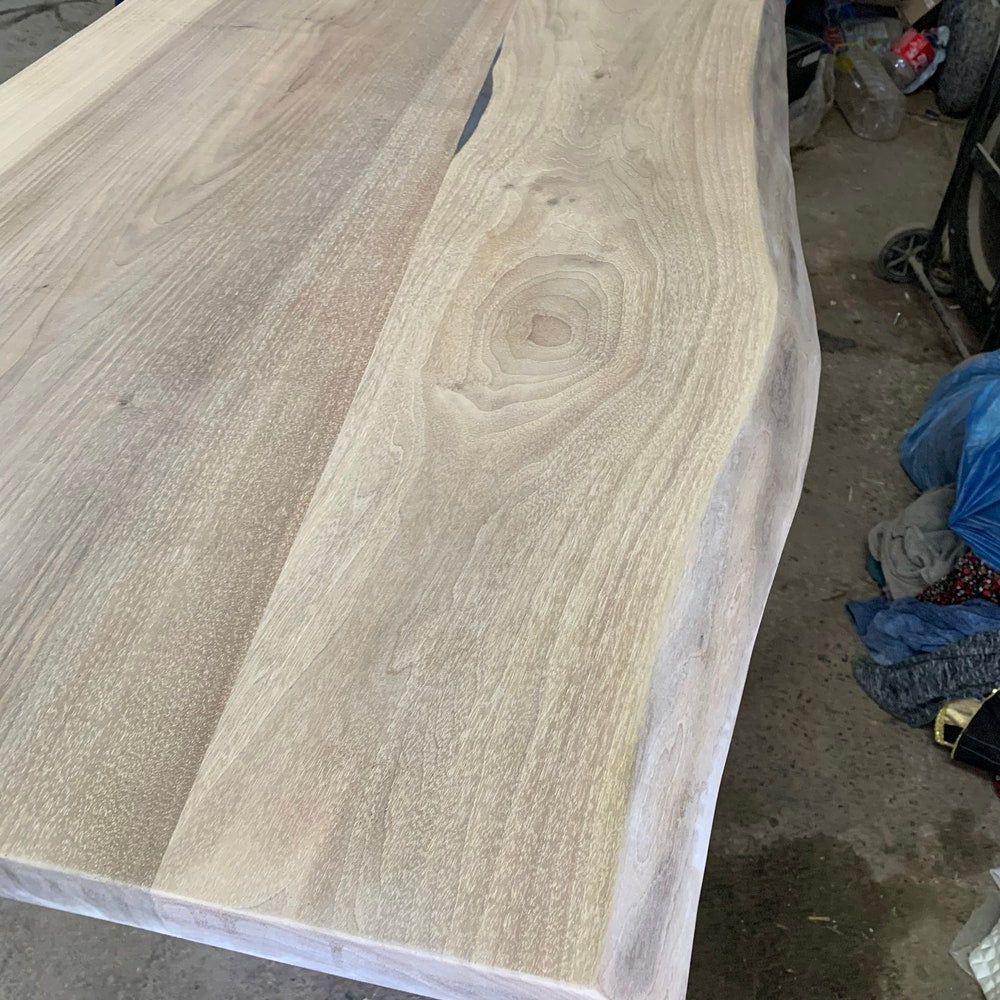 American Walnut Table, Live Edge Table, Walnut Table, Custom Table, Dinning Room Table, Garden Table, Kitchen Table, office table