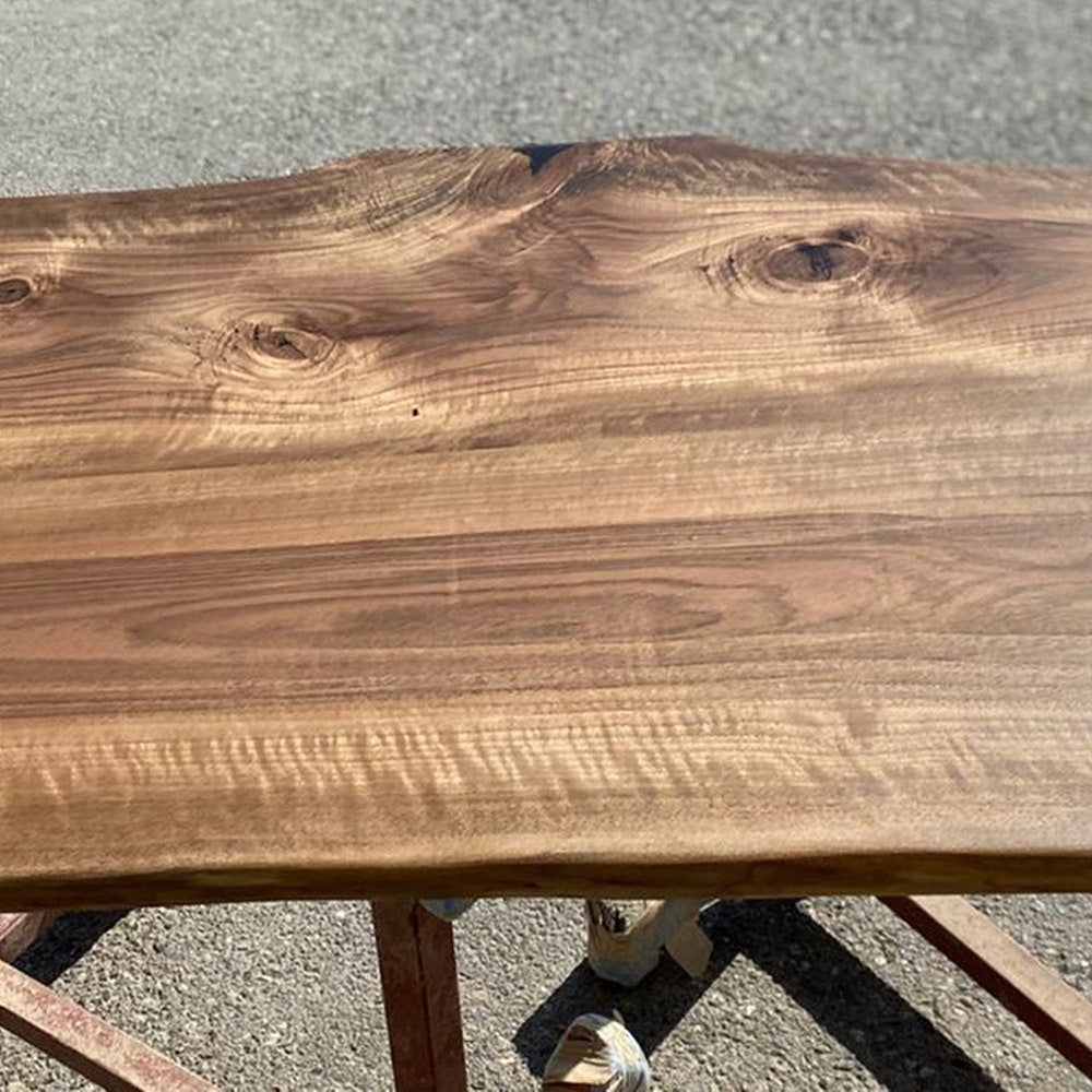 American Walnut Table, Live Edge Table, Walnut Table, Custom Table, Dinning Room Table, Garden Table, Kitchen Table, office table