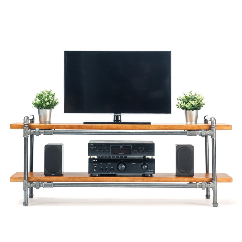 TV stand Industrial furniture, Record player table, tv cabinet, tv table, tv console, media console, Media stand, turntable stand