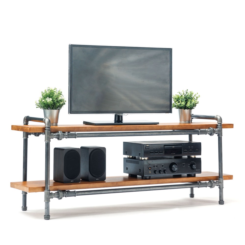TV stand Industrial furniture, Record player table, tv cabinet, tv table, tv console, media console, Media stand, turntable stand