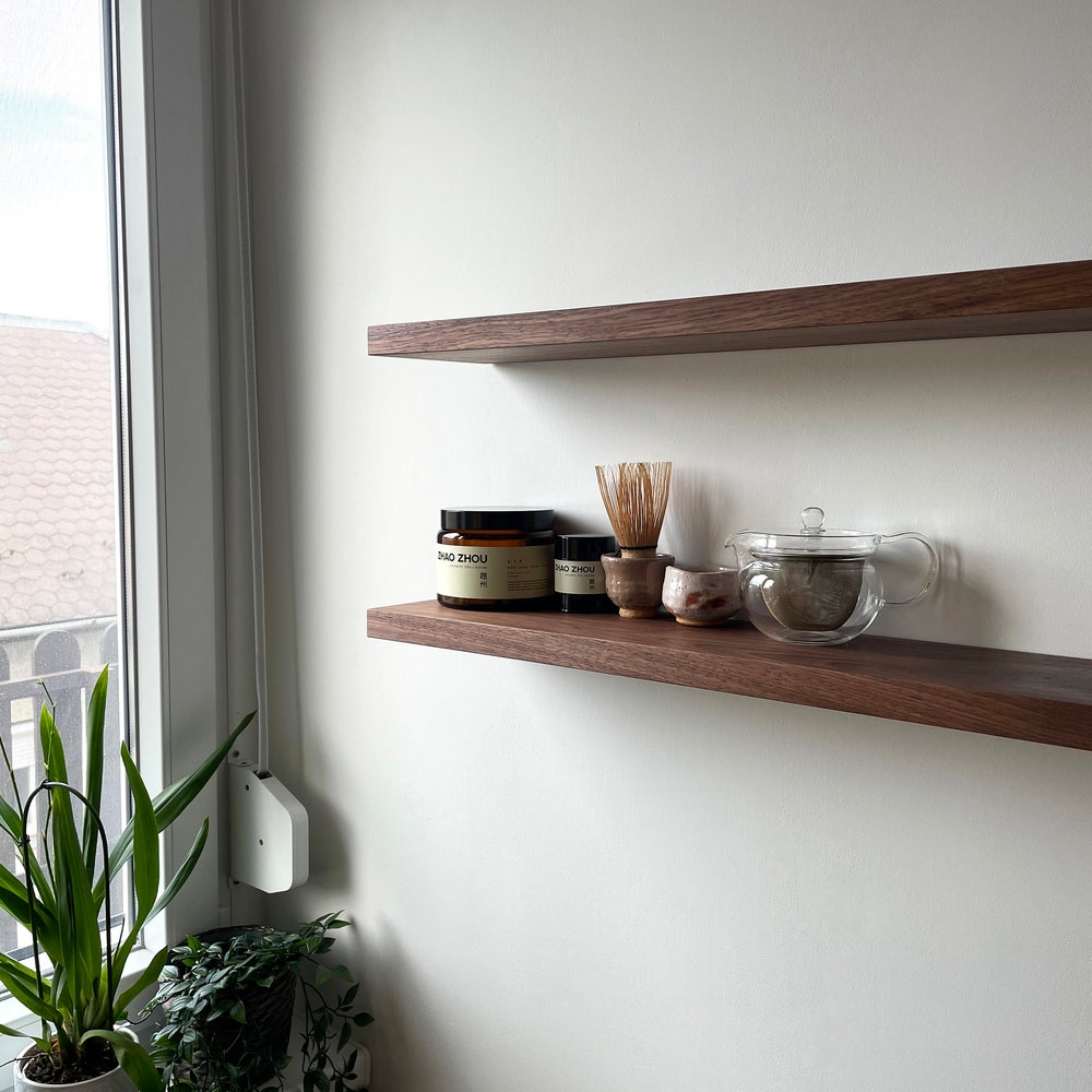Custom size floating shelves - made to order!