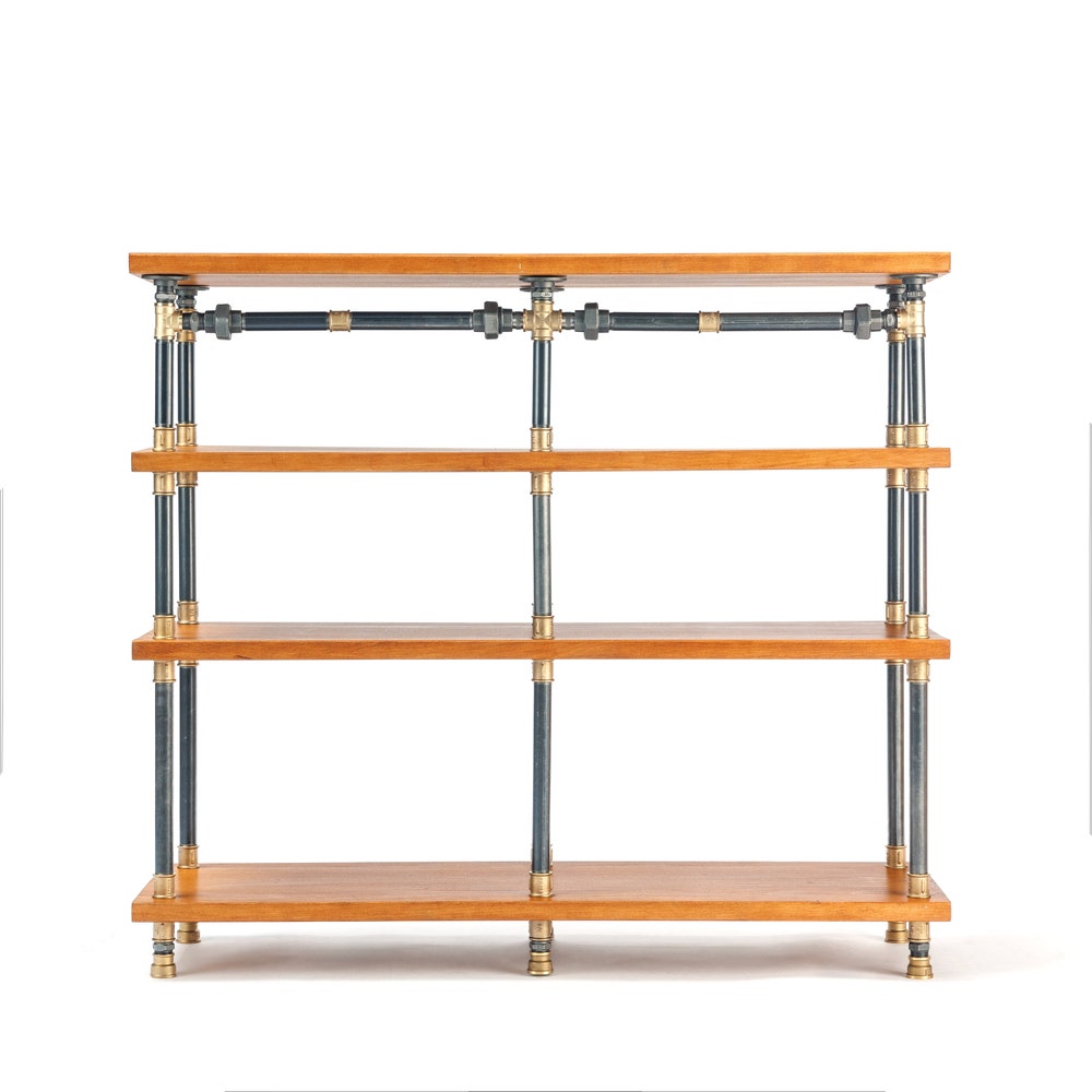 4 in 1 Rack variation, Gold Turntable Stand, Brass Fitting stand