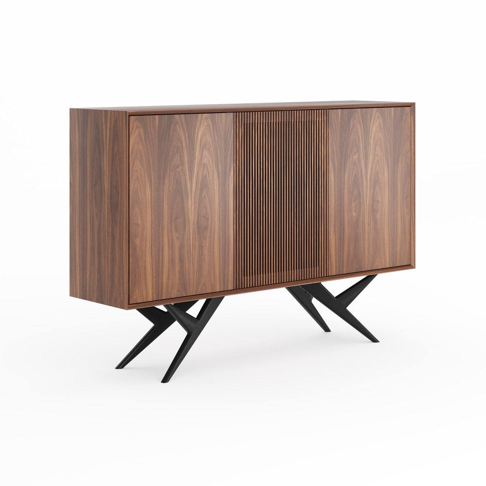 Walnut credenza prefect for dining room, dresser, commode, media cabinet console