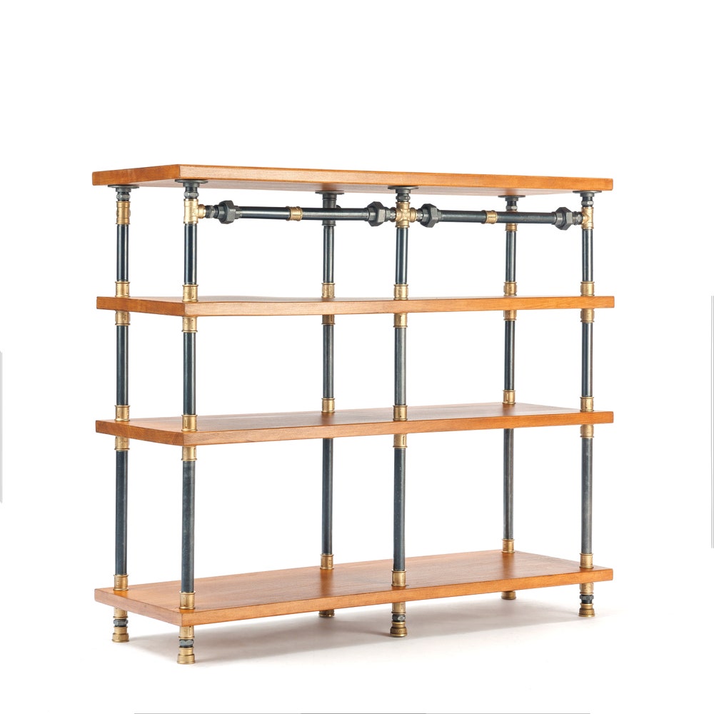 4 in 1 Rack variation, Gold Turntable Stand, Brass Fitting stand