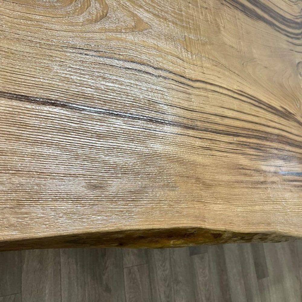 Chestnut Live Edge Desk | Wood | Table | Live Edge | Rustic | Modern | Dining Table | Farmhouse | Dining | Unique | Handmade