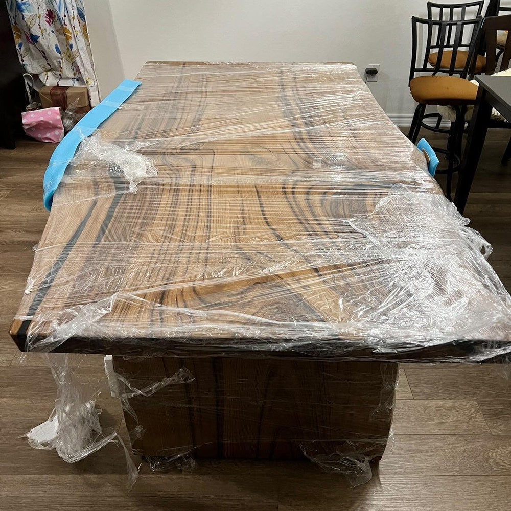Chestnut Live Edge Desk | Wood | Table | Live Edge | Rustic | Modern | Dining Table | Farmhouse | Dining | Unique | Handmade