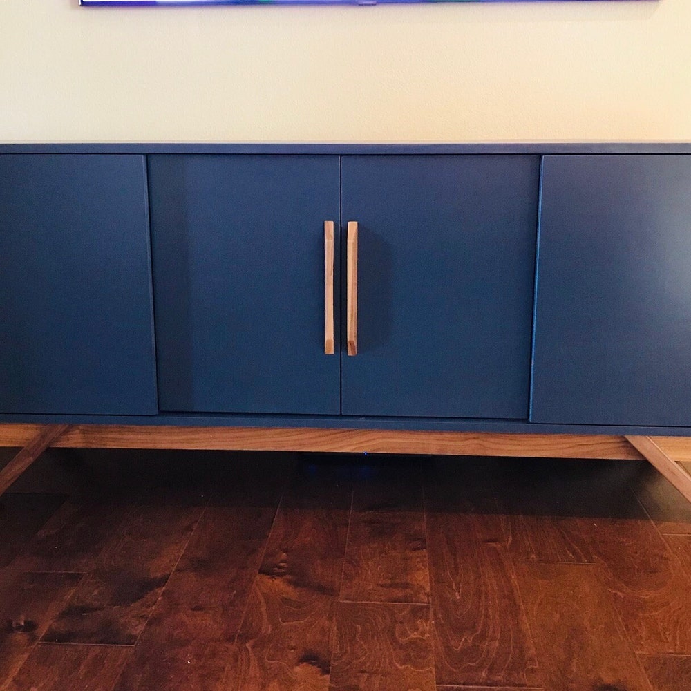 72" Bespoke Statement Credenza - 4 Doors, No Drawers - Customize to Your Unique Style