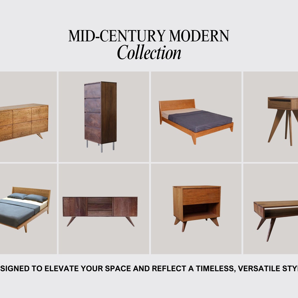 Cantilever Side Table, Mid Century Modern Minimalist, Solid Wood Handmade, Hardwood Living Room Furniture, Small Nightstand, Unique