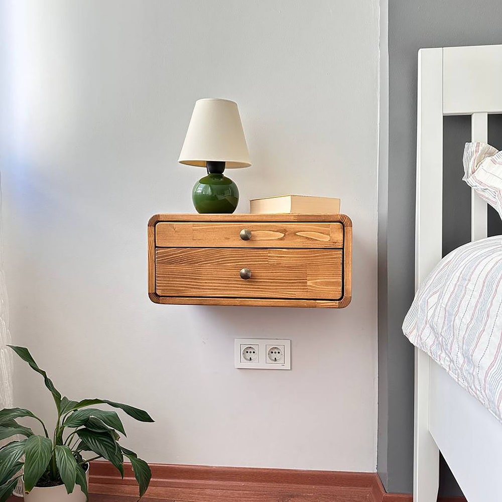 Drawer nightstand,Floating Nightstand,Wall nightstand